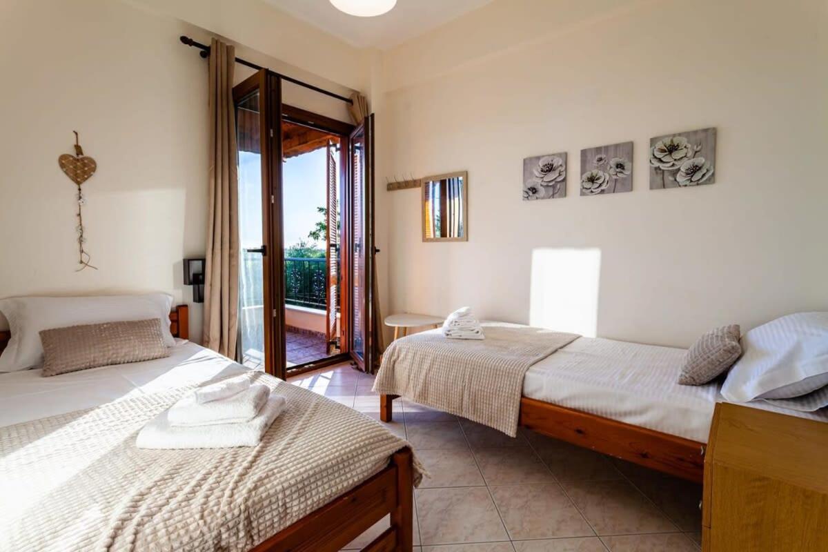 Ferienwohnung Nelly'S Seaview Retreat - Summer Cozy Getaway Zacharo Exterior foto