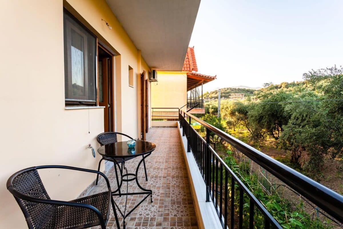 Ferienwohnung Nelly'S Seaview Retreat - Summer Cozy Getaway Zacharo Exterior foto