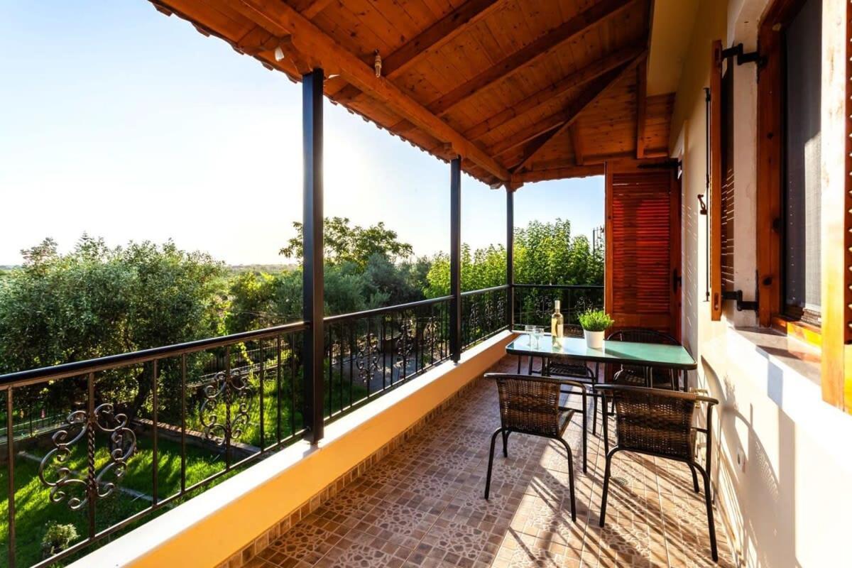 Ferienwohnung Nelly'S Seaview Retreat - Summer Cozy Getaway Zacharo Exterior foto